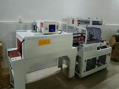 自动封切机+收缩包装机